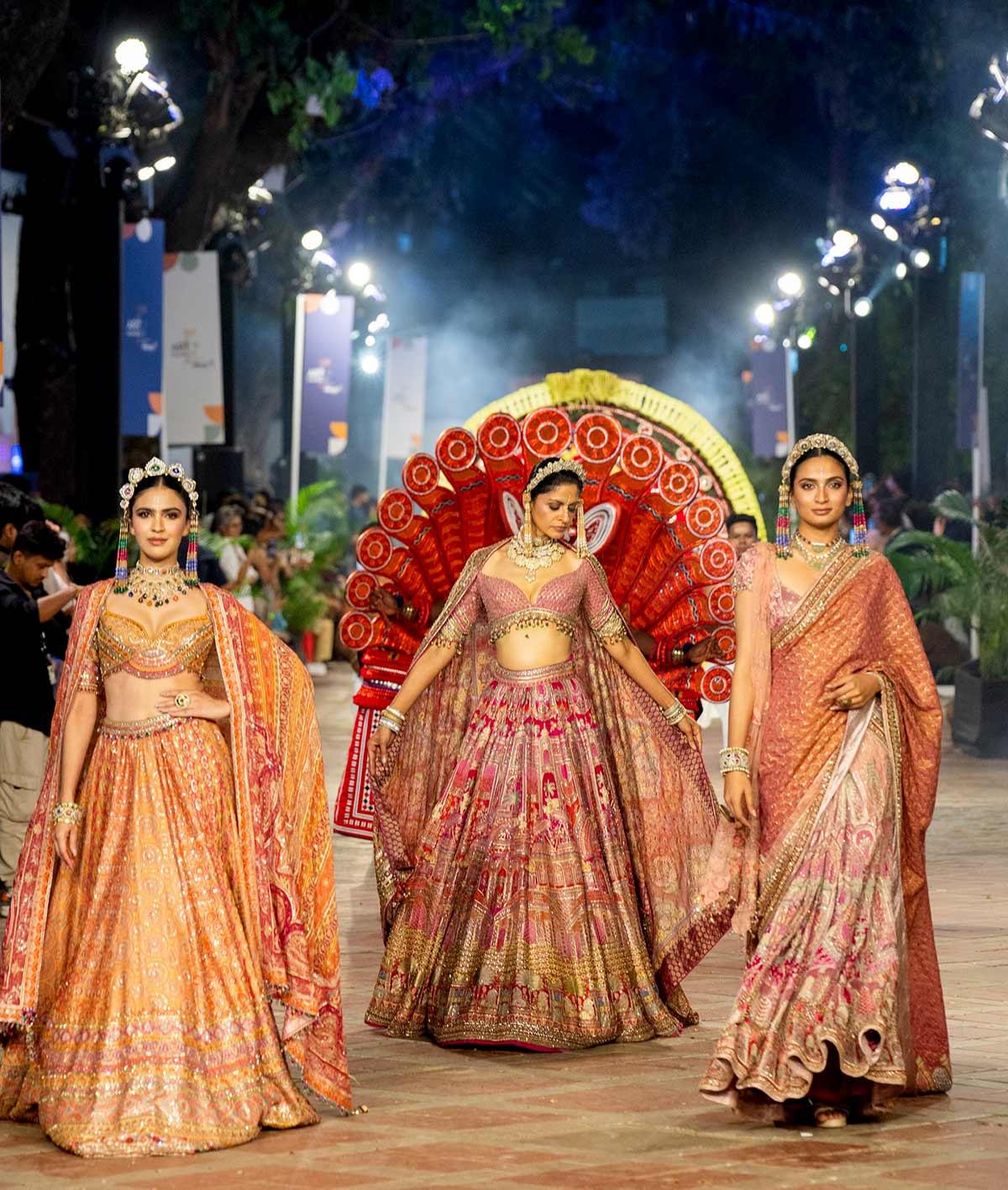 Tarun Tahiliani's annual parade at Mahalaxmi Race Course