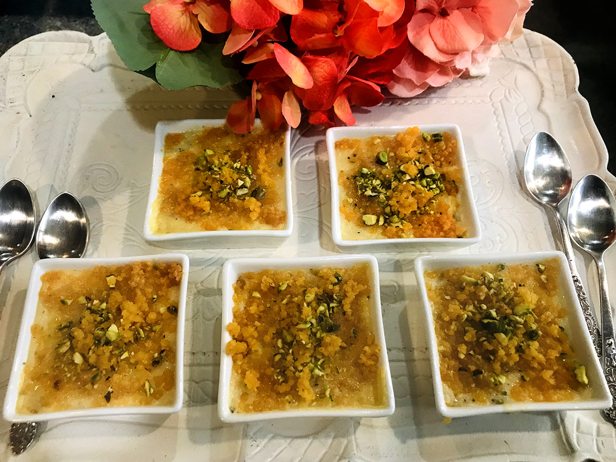 Baked Boondi Pudding