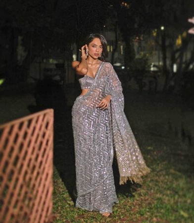 Navratri: Sobhita Dhulipala in grey