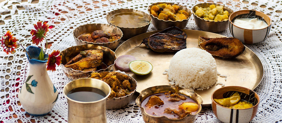 Bengali thali