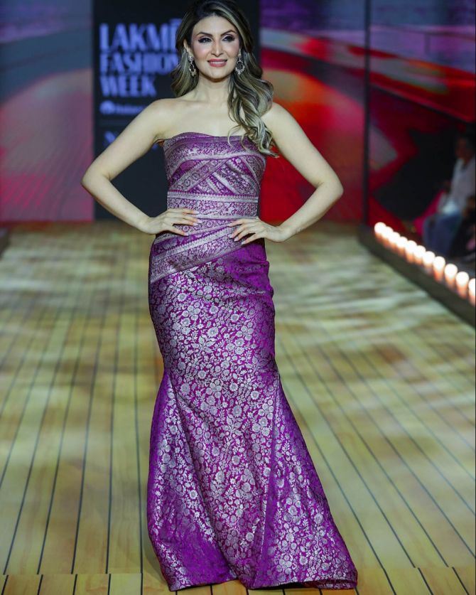 Riddhima Kapoor Sahni at Lakme Fashion Week