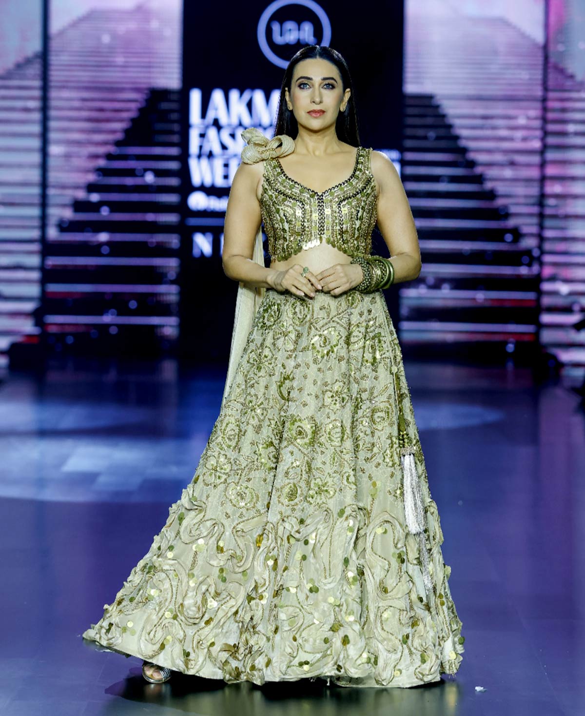 Karisma Kapoor at Lakme Fashion Week