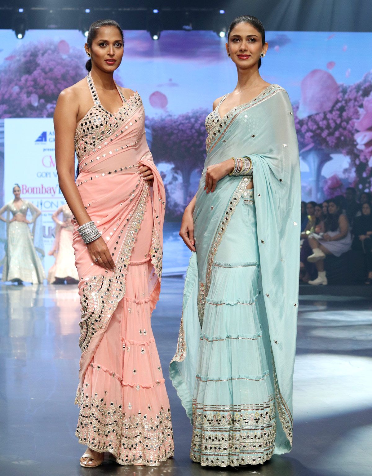 Diana Penty walks for Gopi Vaid at the Bombay Times Fashion Week 2024