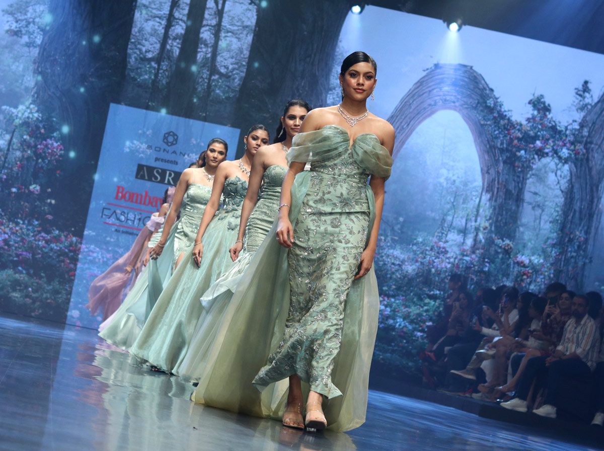 Palak Tiwari walks for Asra at Bombay Times Fashion Week 2024