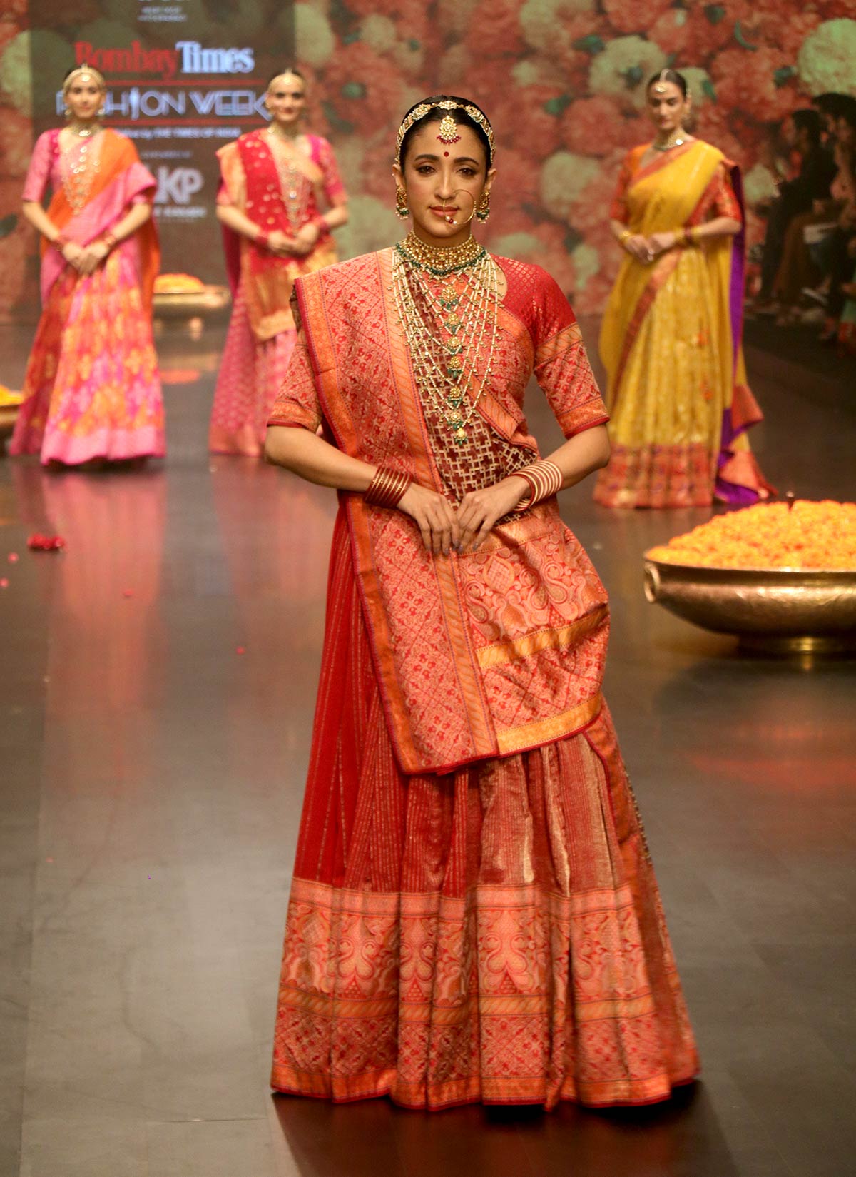 Dia Mirza walks for Gaurang Shah