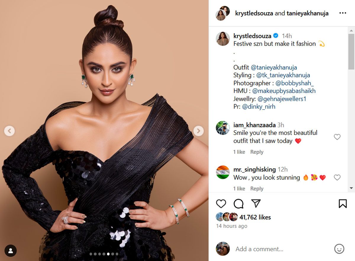 Krystle D'souza shares tips for Diwali