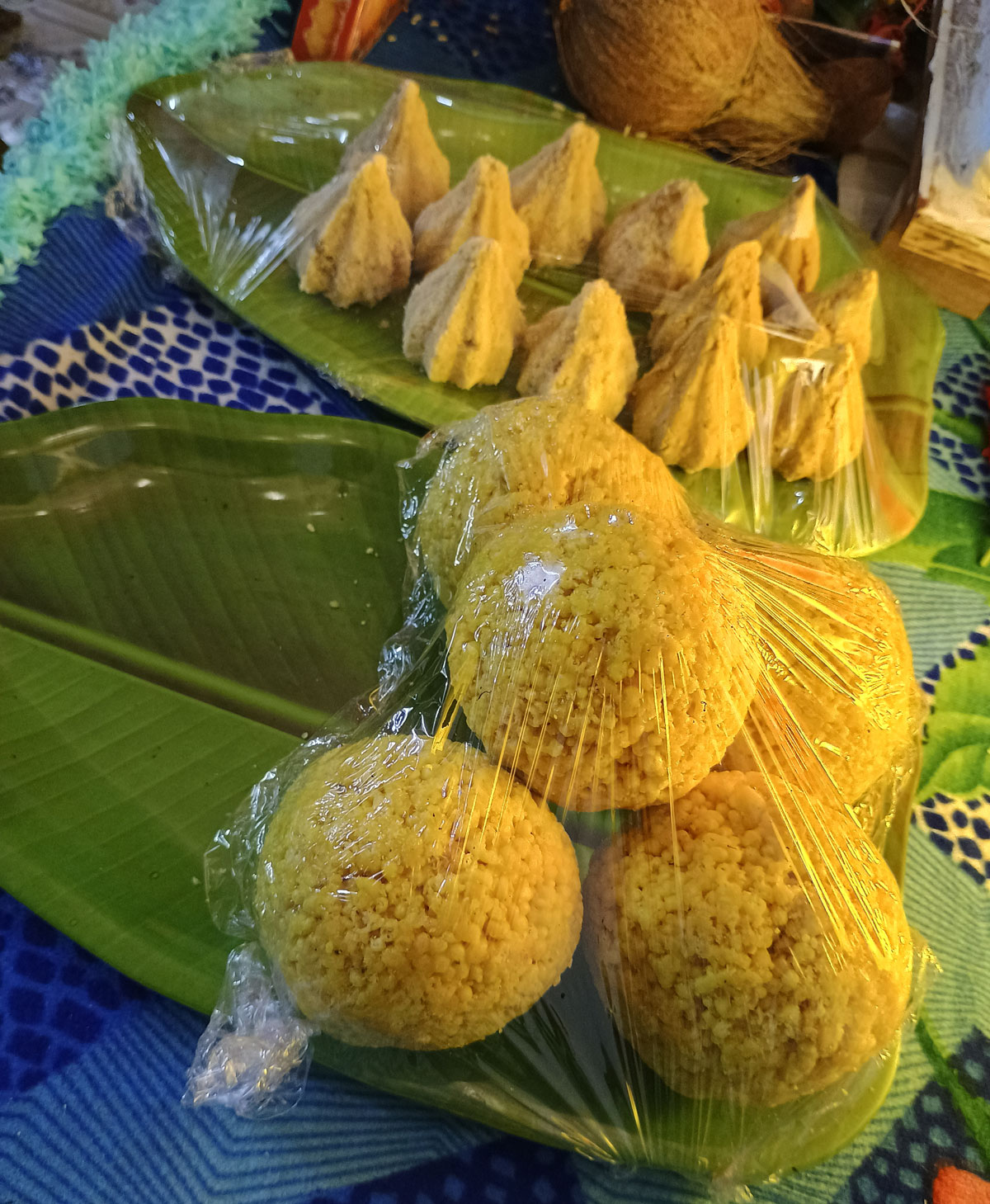 Laddus and modaks for Lord Ganesh