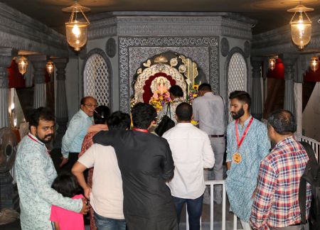 Ganpati at Girgaon's Keshavji Naik Chawl