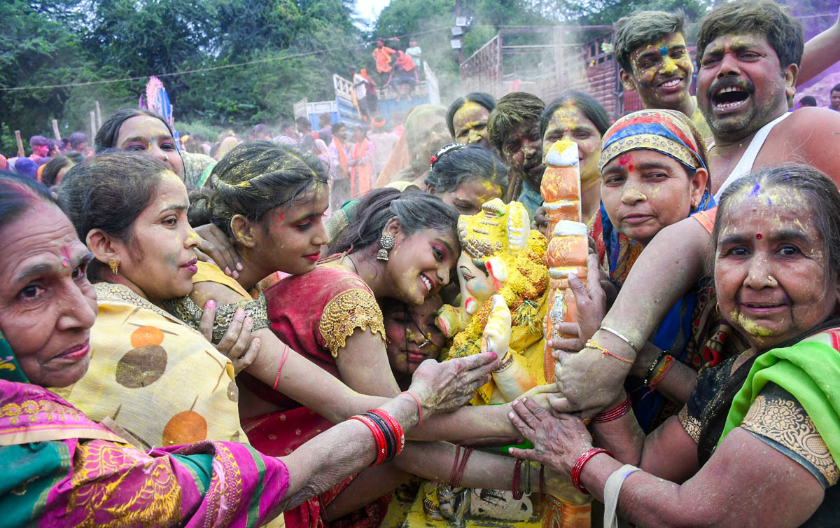 Lord Ganesha visarjan