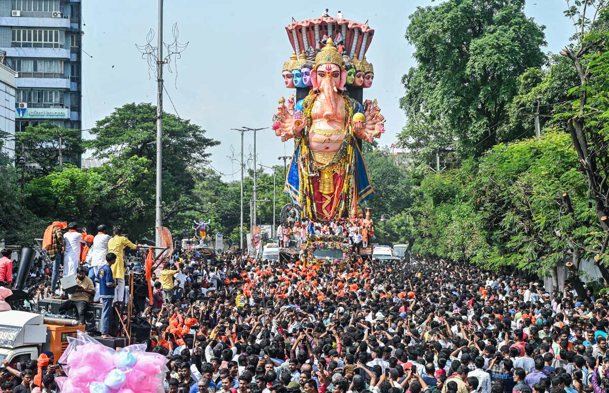 Lord Ganesha visarjan