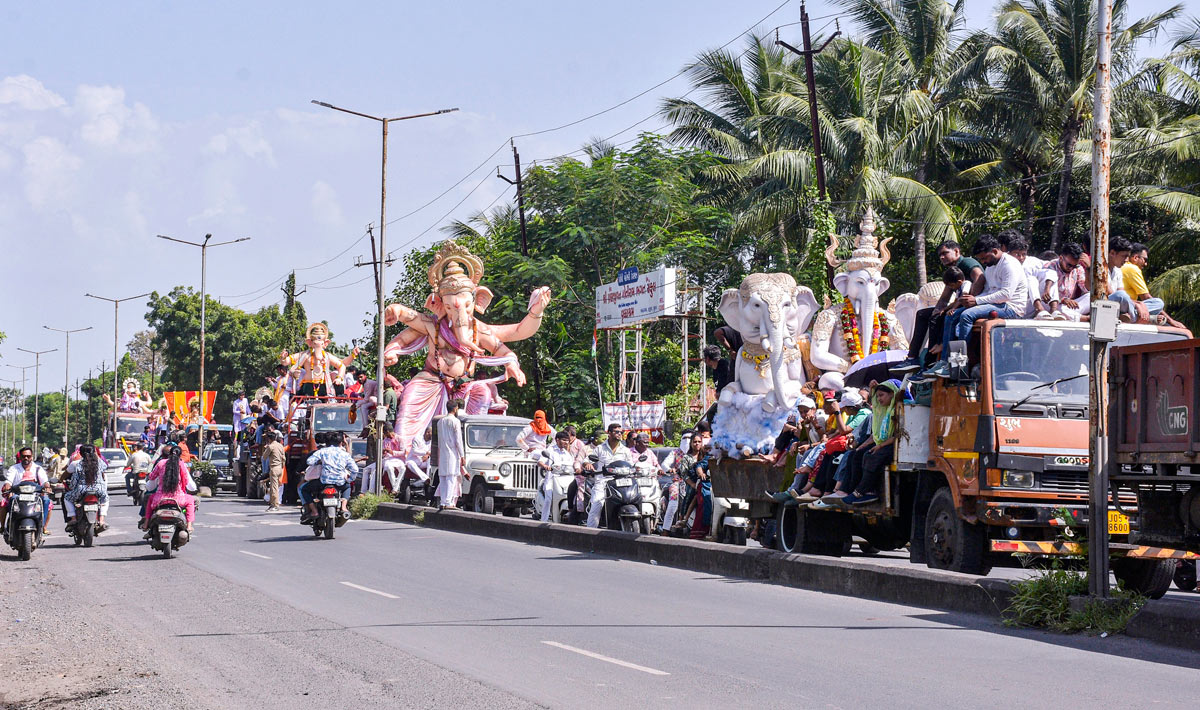 Lord Ganesha visarjan