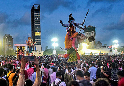 Lord Ganesha visarjan