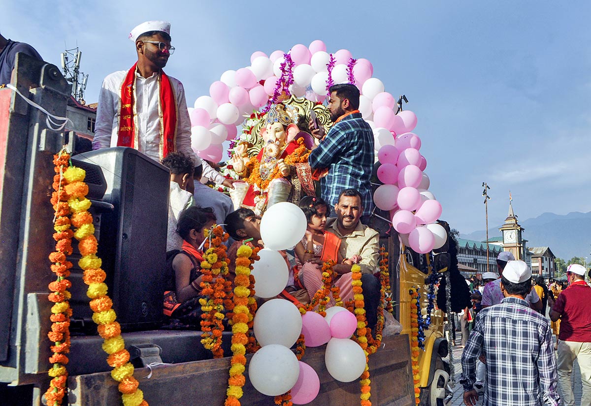 Lord Ganesha visarjan