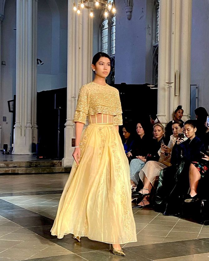 Tabeer at the London Fashion Week