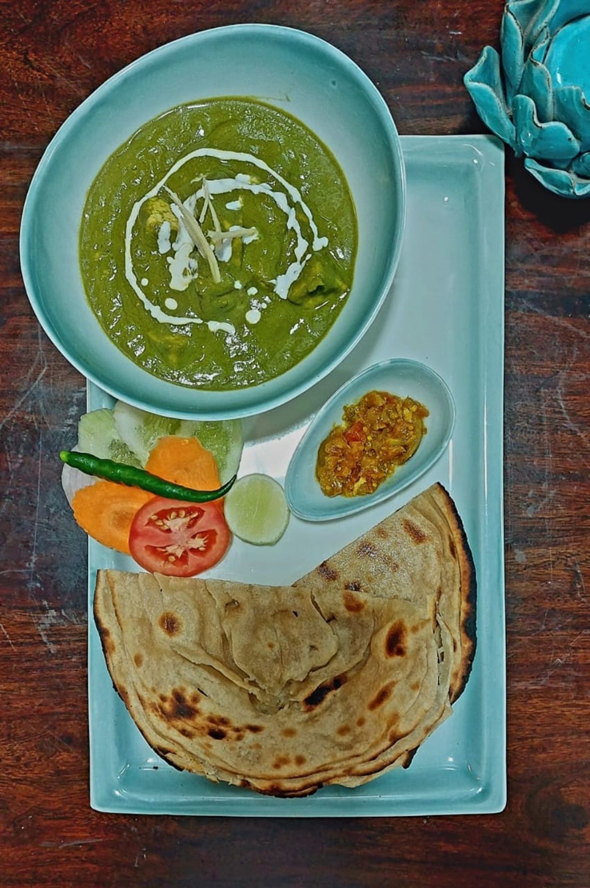 Restaurant-Style Palak Paneer