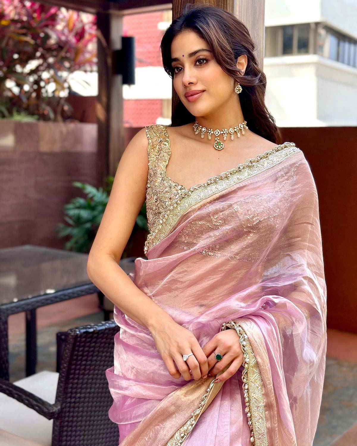 Sanya, Jahnvi, Sobhita In Tantalizing Tissue Saris