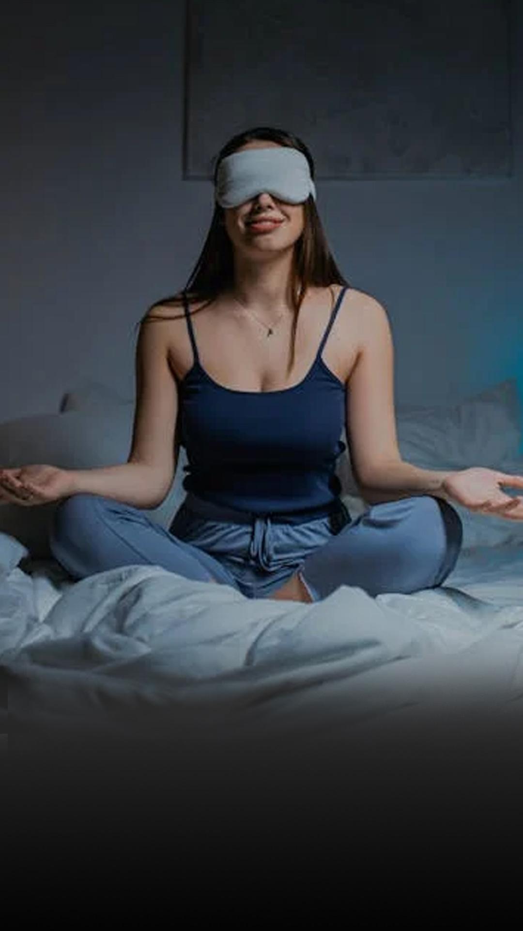 Yoga on Bed