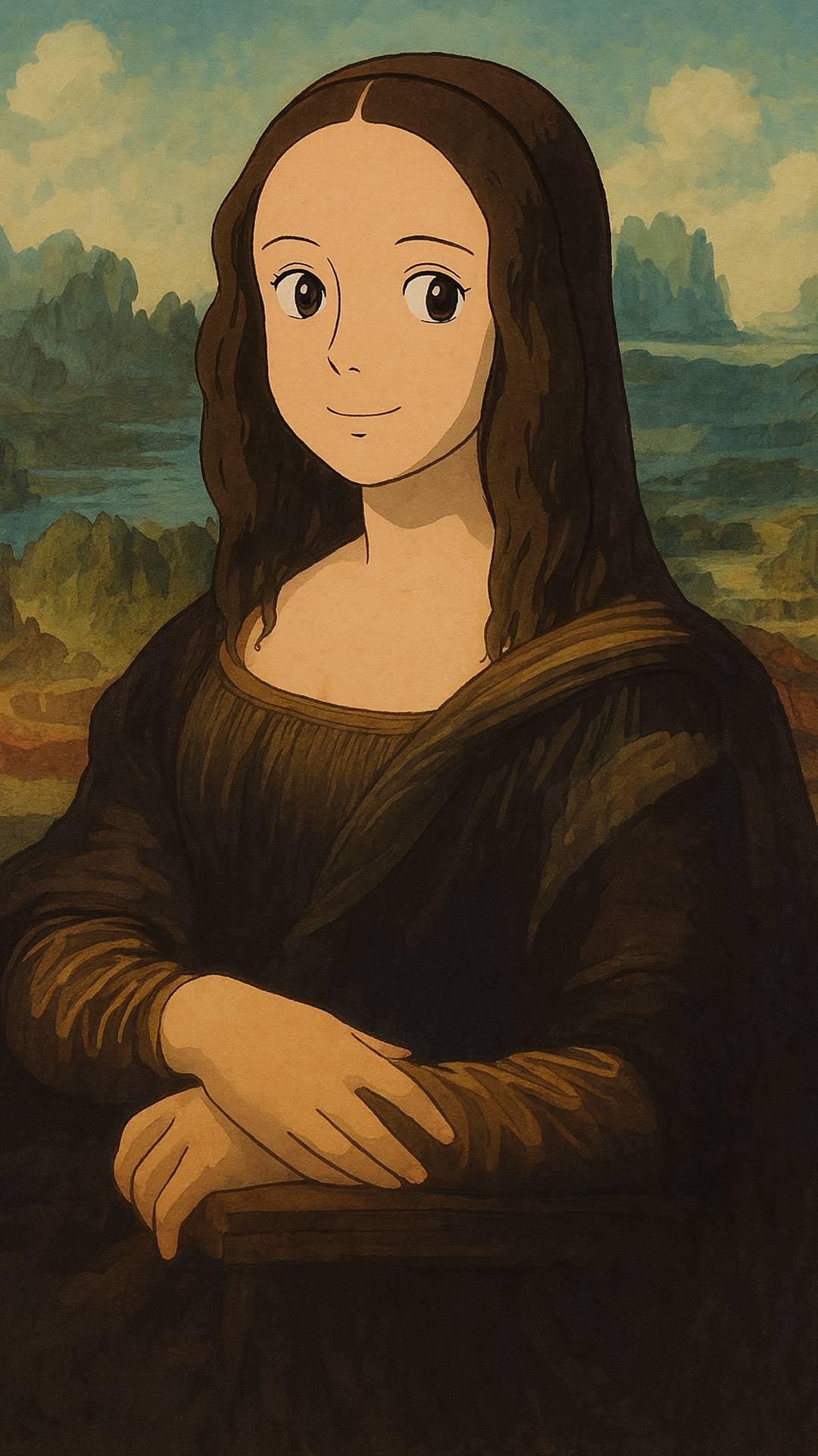 Mona Lisa Ghibli