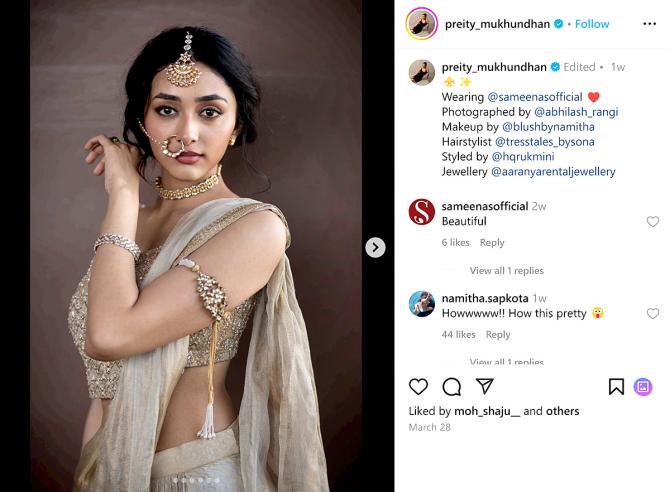 Preity Mukhundhan