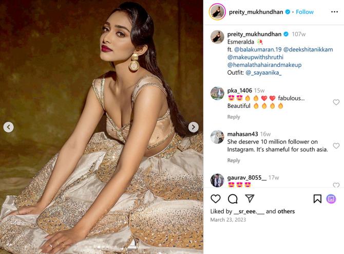 Preity Mukhundhan