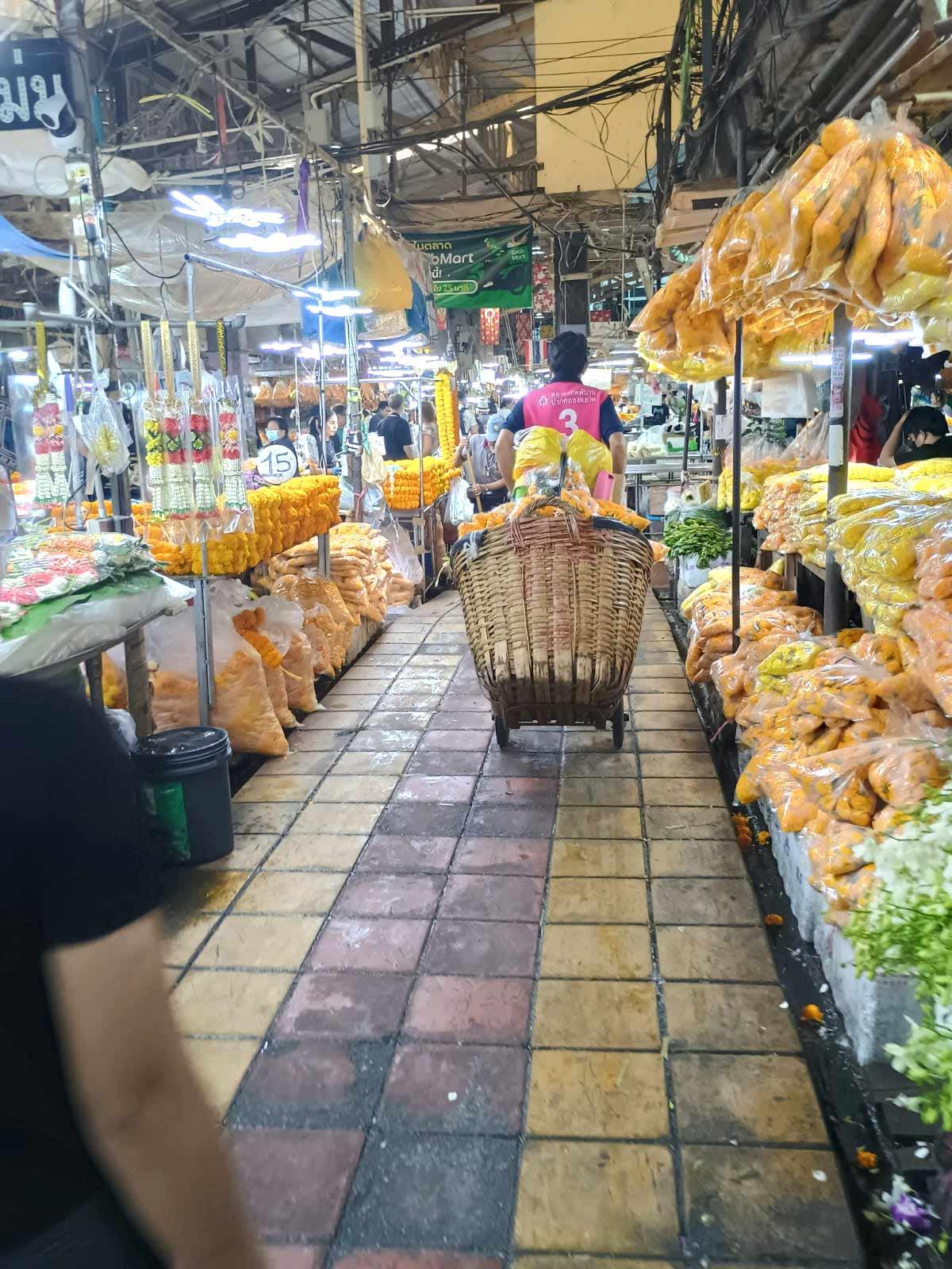 Bangkok flower market