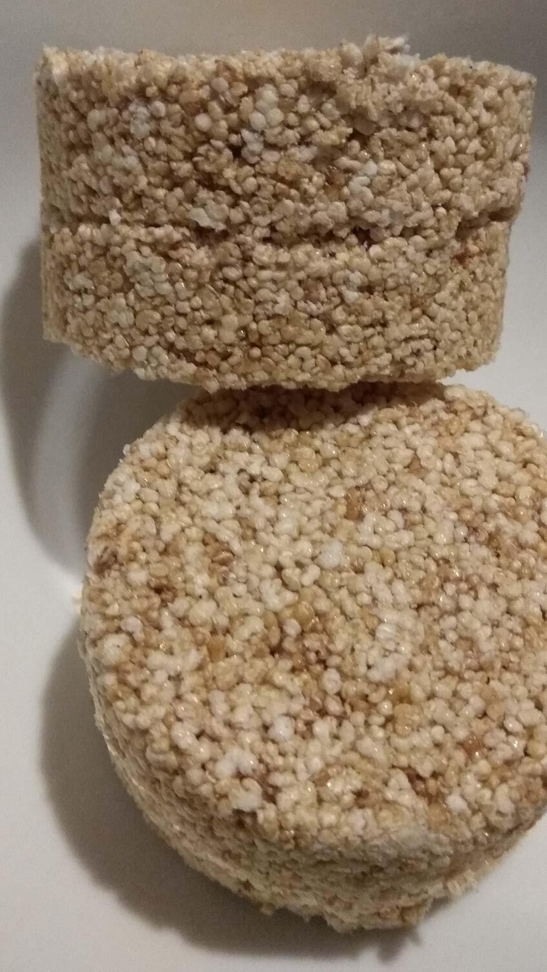 Rajgira rolls flavoured with jaggery, groundnut and cardamom