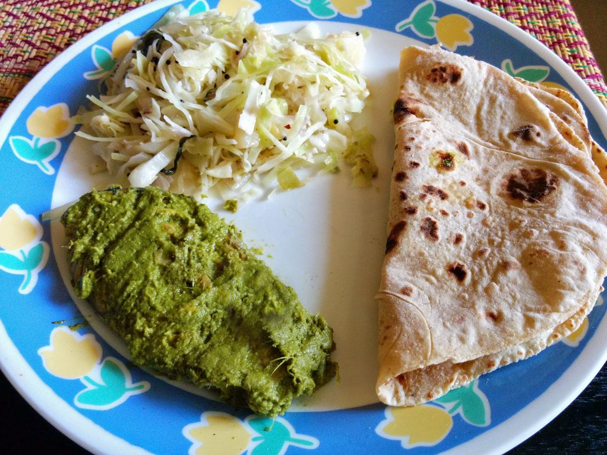 Baked Fish in Green Masala 