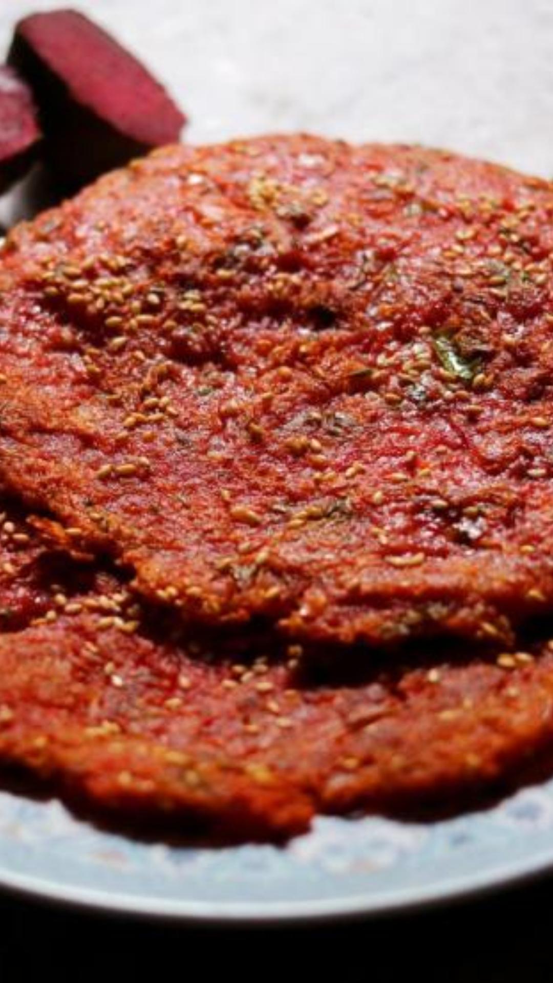 Healthy Alu Beet Roti