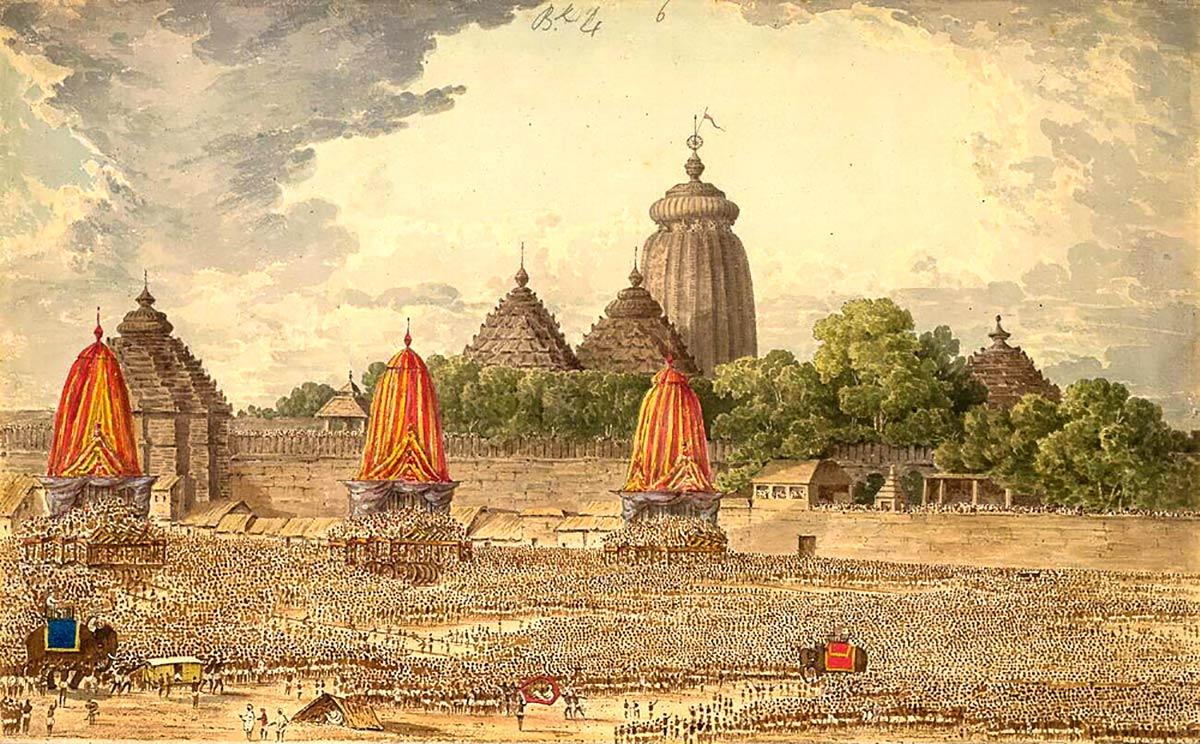 The Jagannath Rath Yatra in 1818