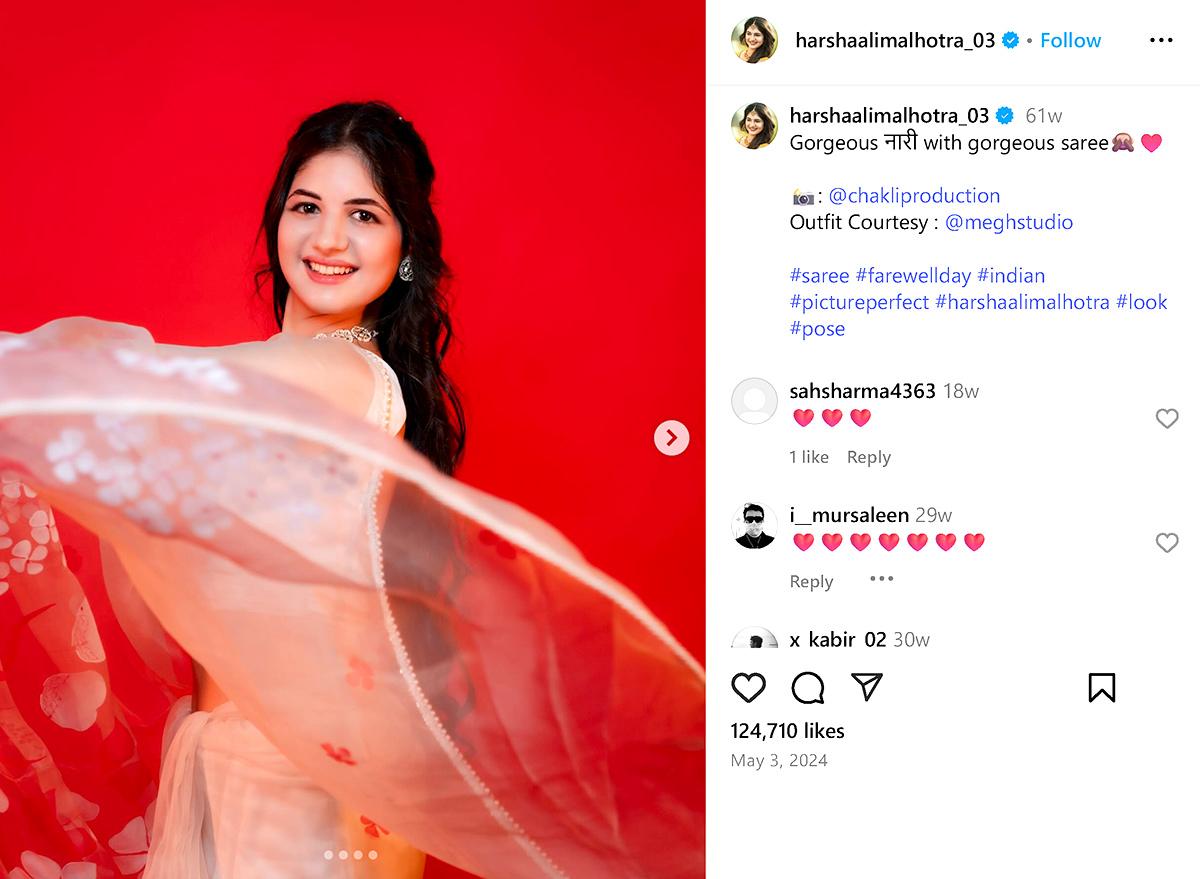 Harshaali Malhotra