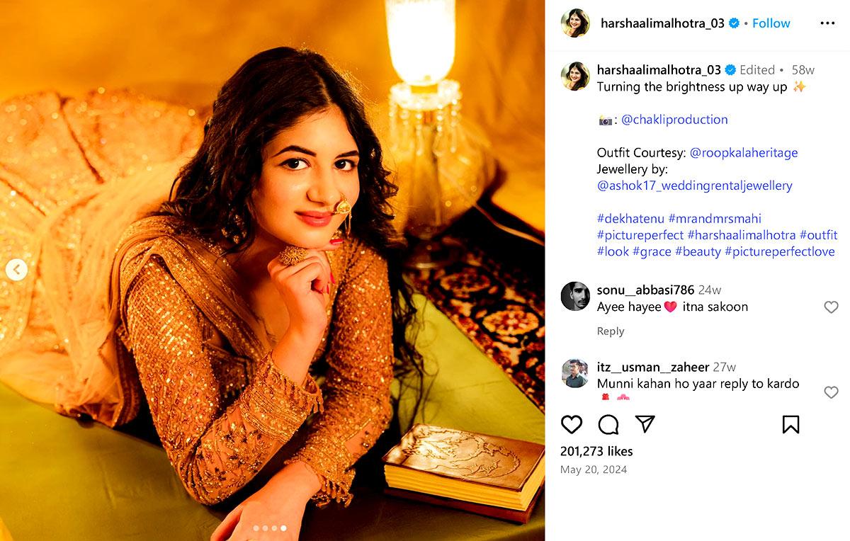 Harshaali Malhotra