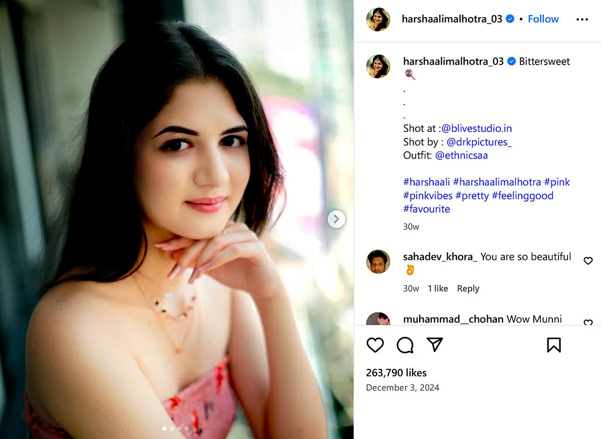 Harshaali Malhotra