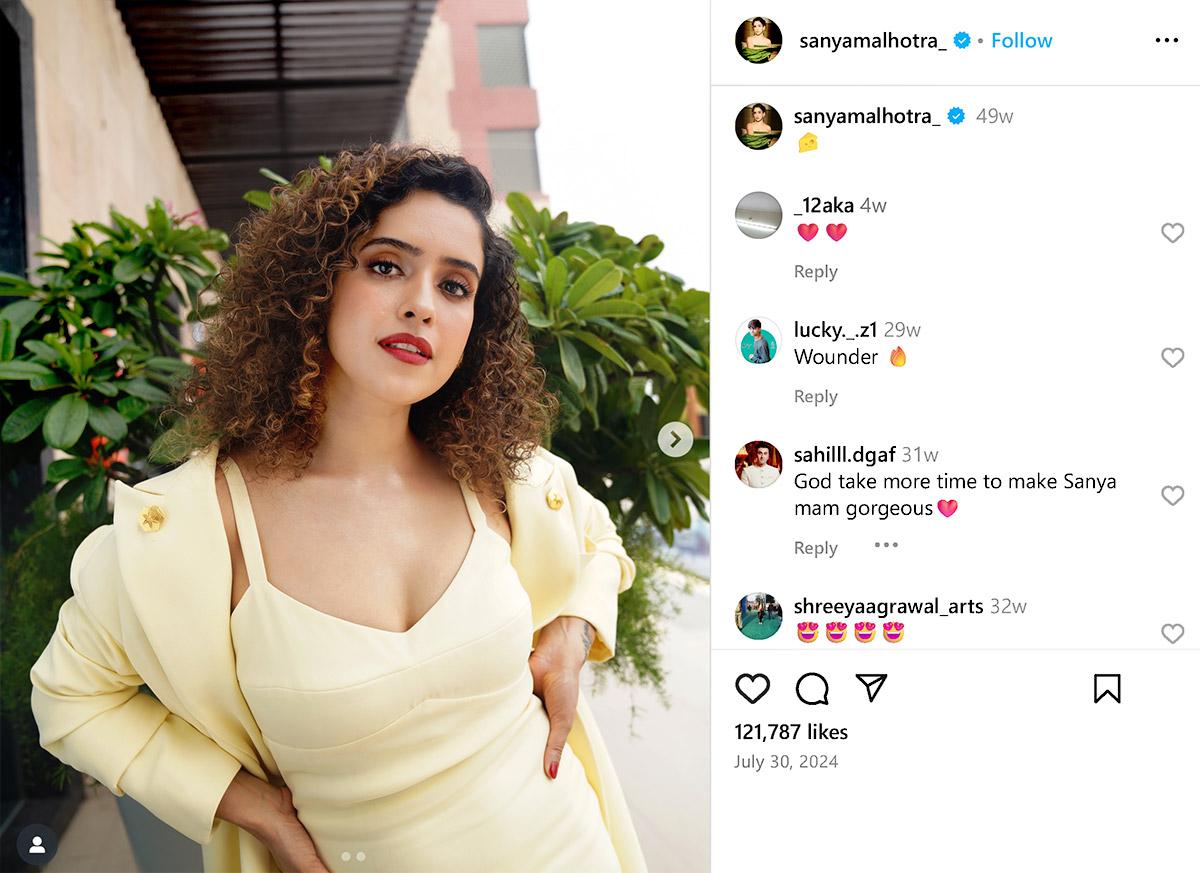 Sanya Malhotra