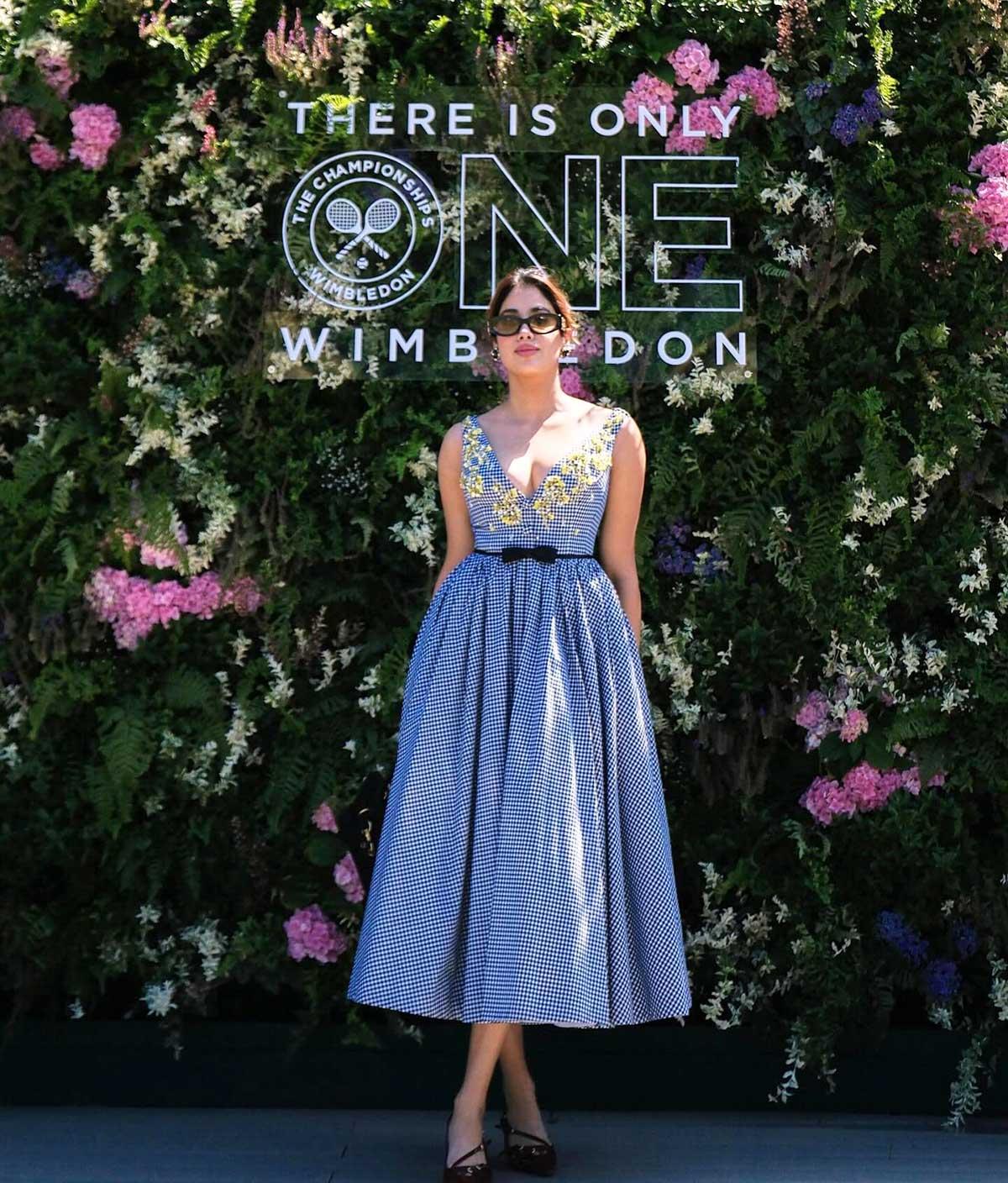 Janhvi Kapoor at Wimbledon 2025