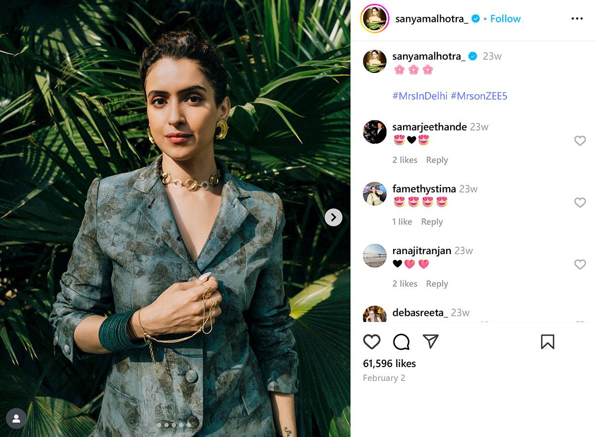 Sanya Malhotra