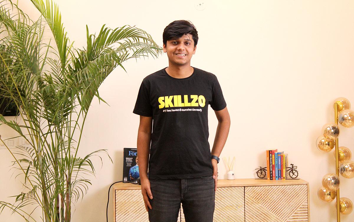 Adarsh Kumar, founder and CEO, Skillzo