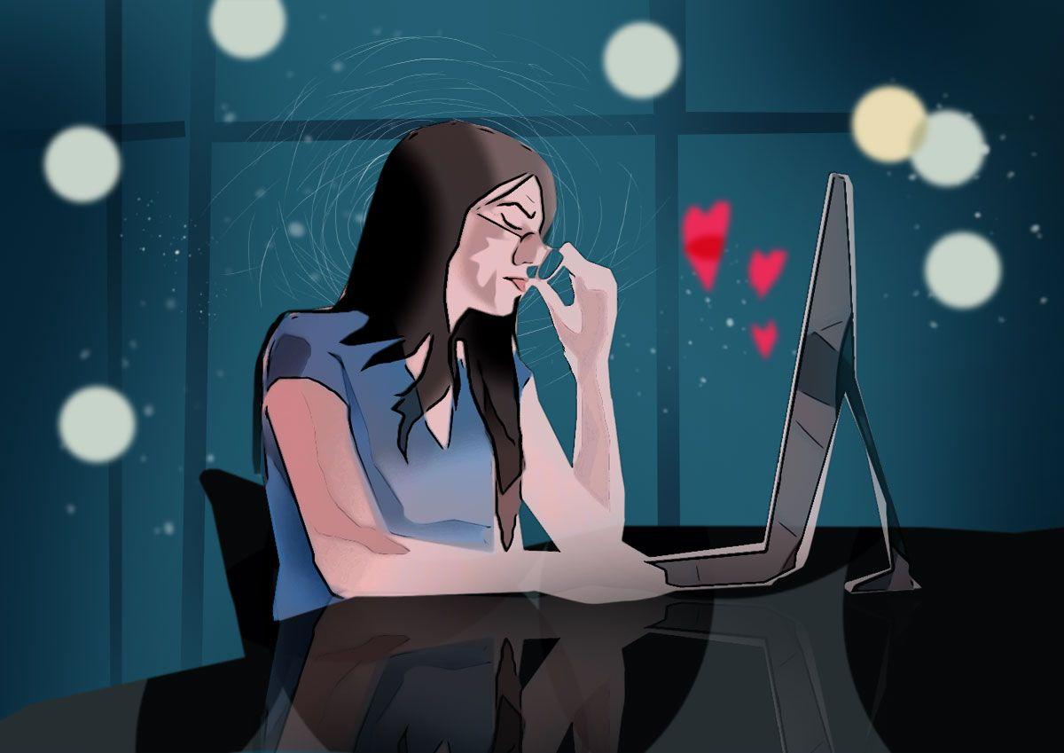 I fell for a stranger. He's my boss in real life