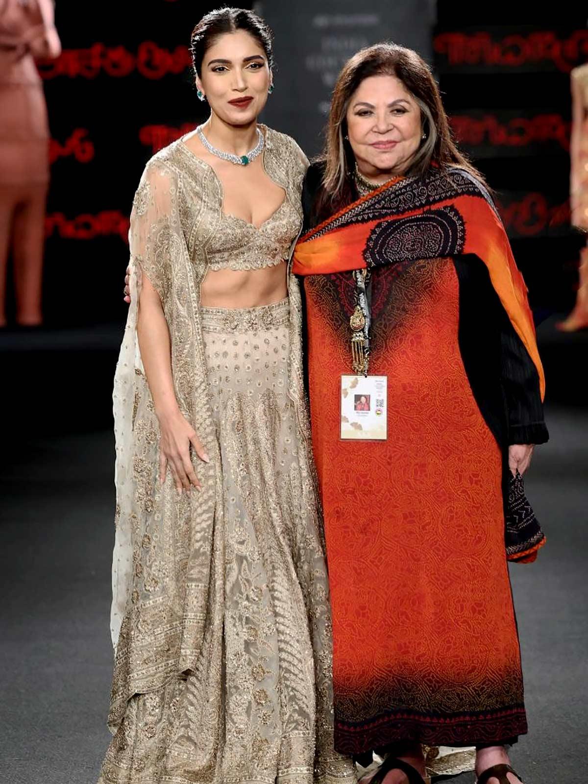 Bhumi Pednekar and Ritu Kumar