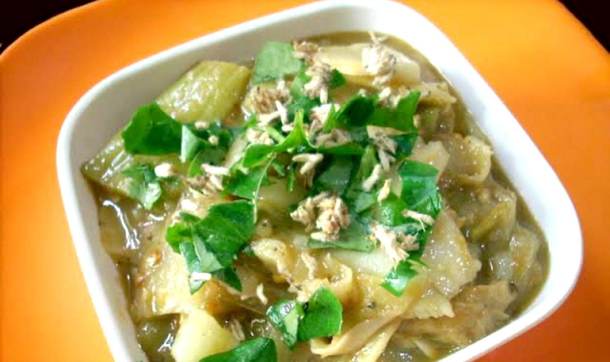 Fermented Bamboo And Taro Stems Eromba