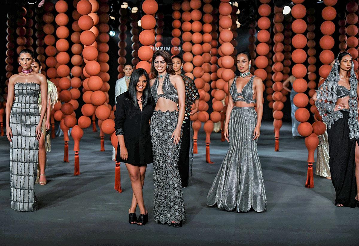 Khushi Kapoor with Rimzim Dadu