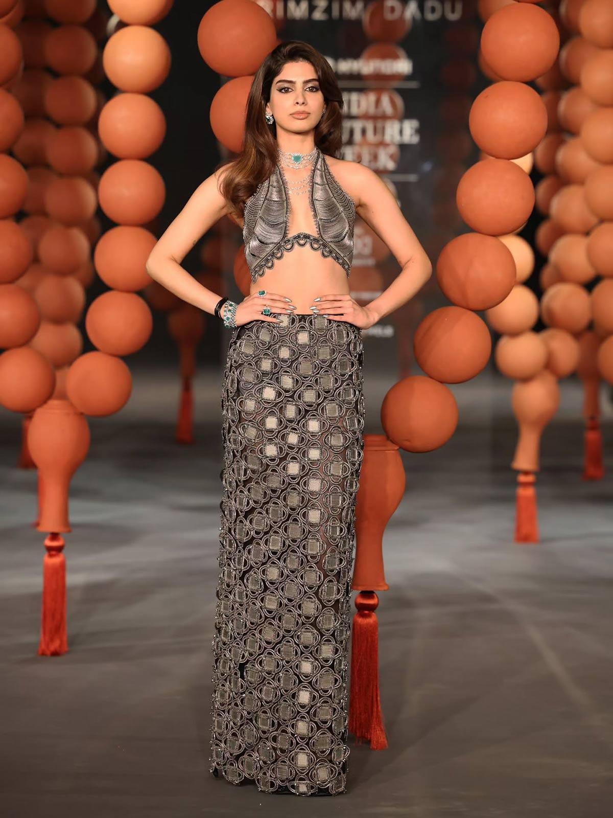 Khushi Kapoor at India Couture Week 2025