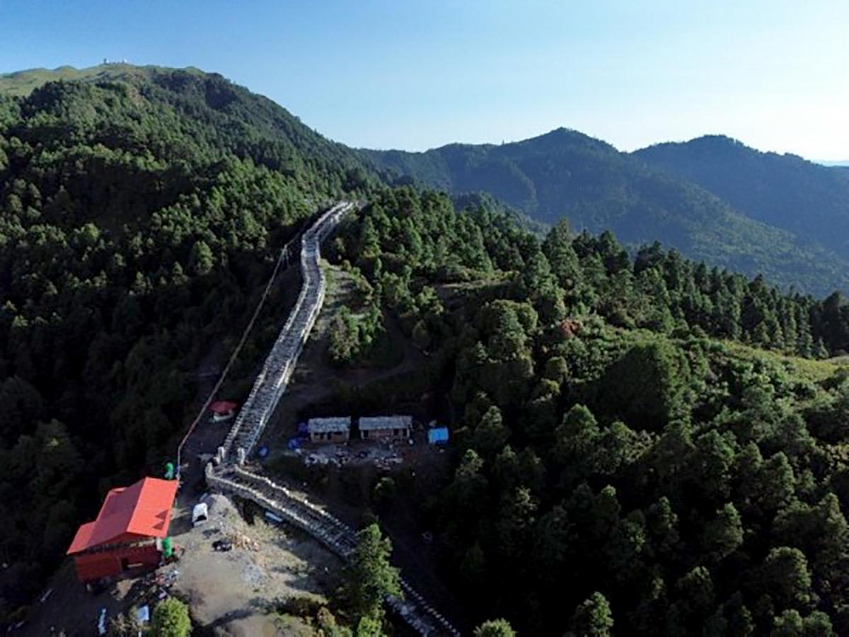 Nepal has its own Mini Great Wall