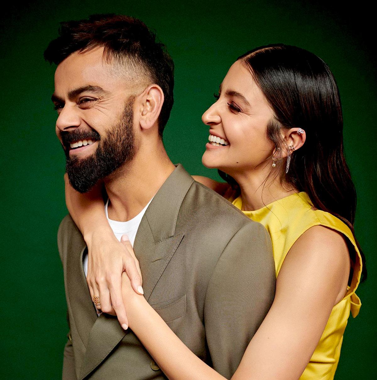 Anushka Sharma and Virat Kohli