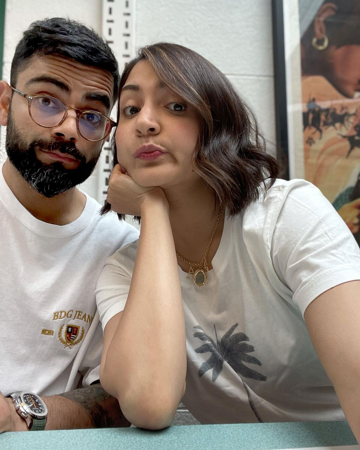 Anushka Sharma and Virat Kohli