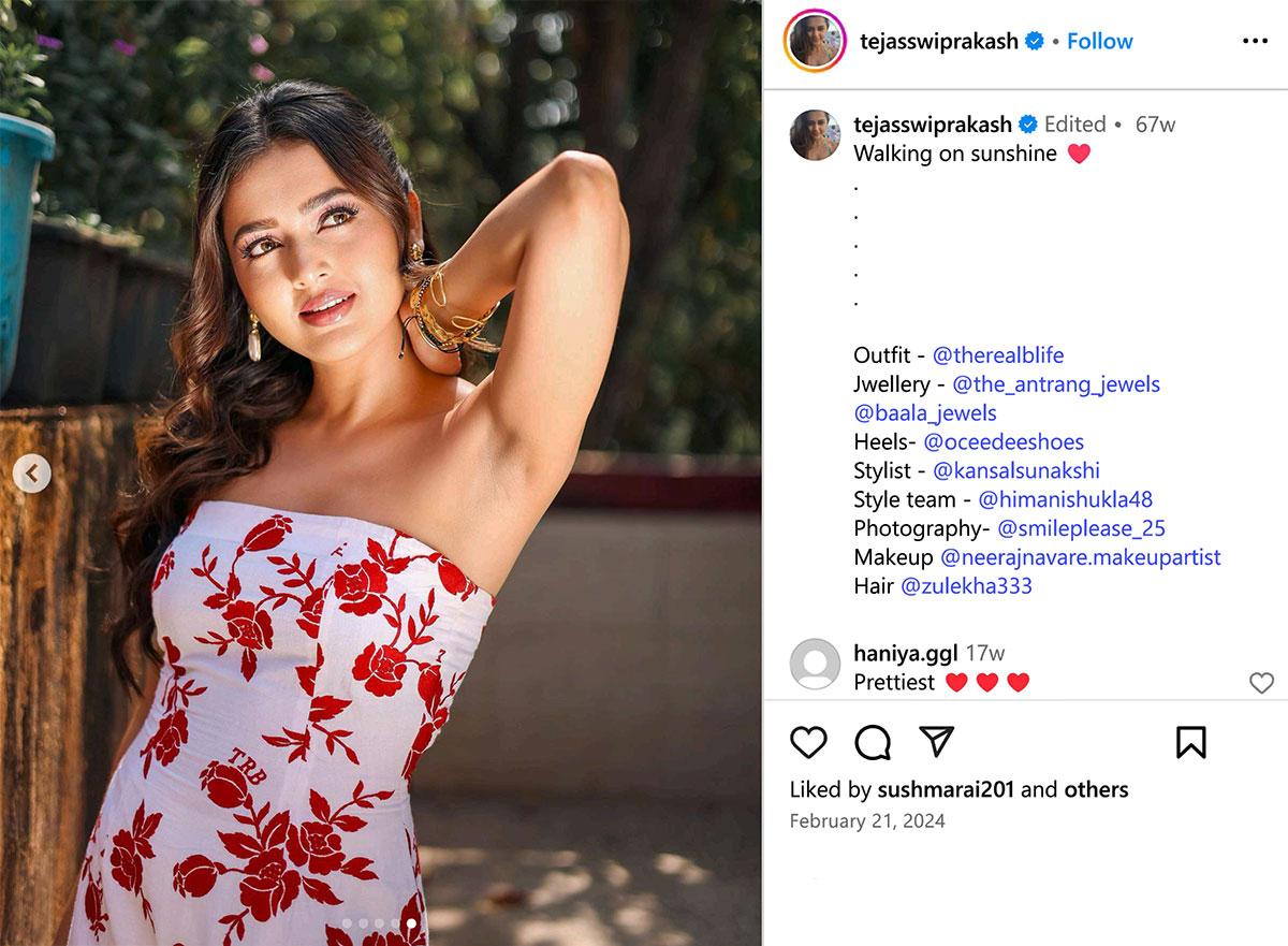 Tejasswi Prakash