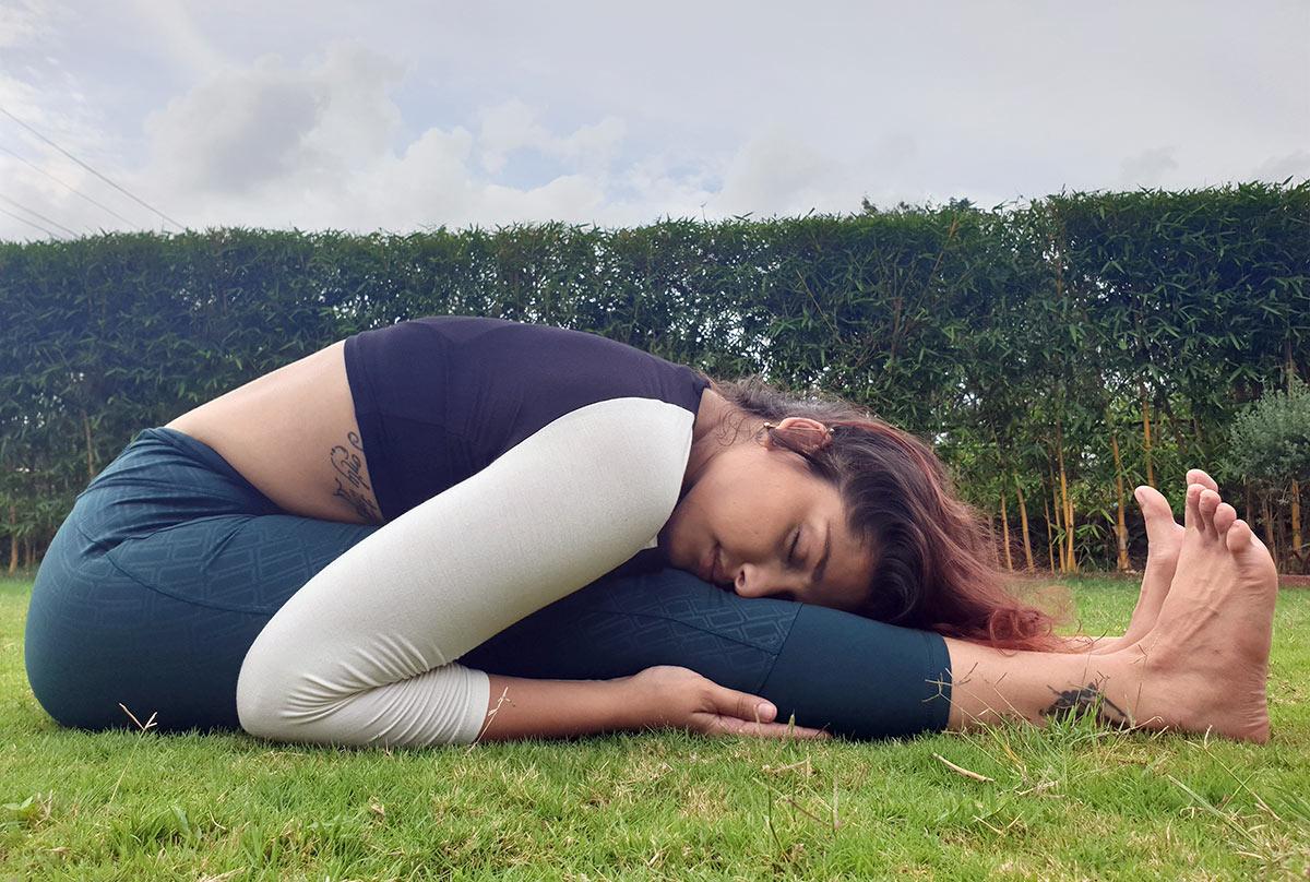 Paschimottasana aka Seated Forward Fold