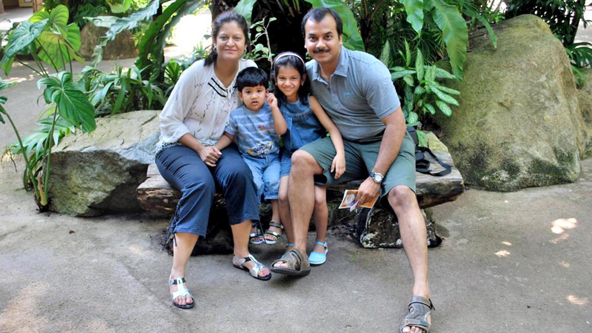 The Menon family