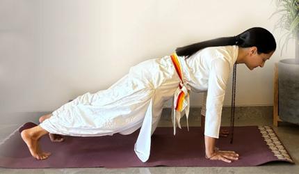 How to do Phalakasana