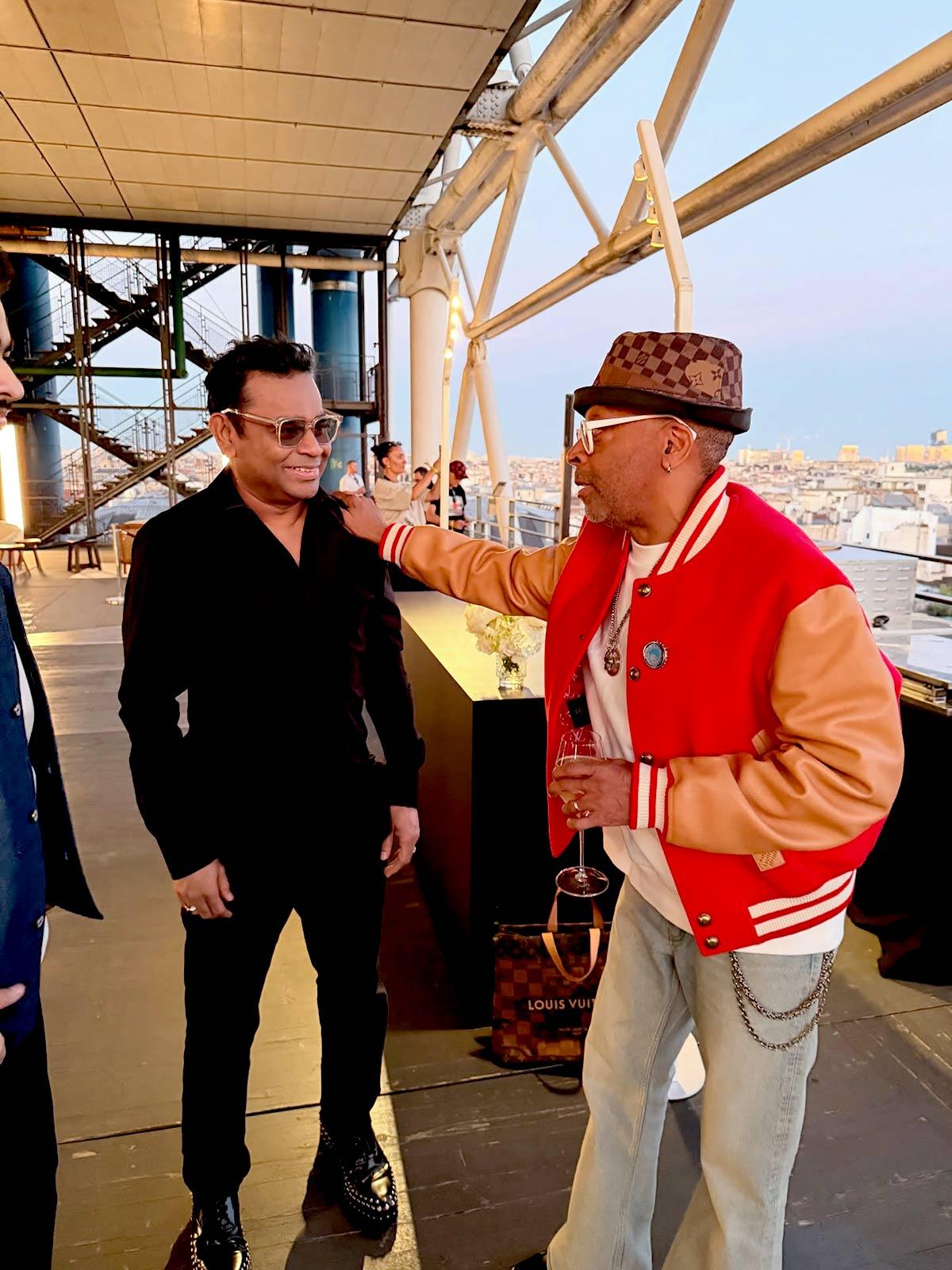 A R Rahman catches up with Spike Lee