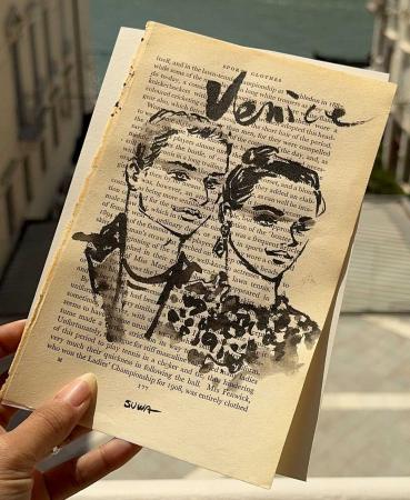 Mona Patel with her husband, Chintan Desai